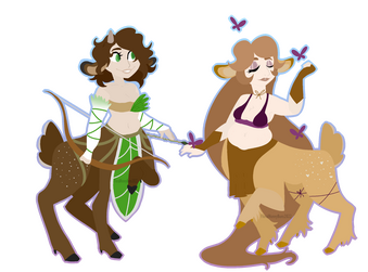 Binary full body, 2 characters